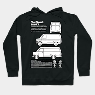 FORD TRANSIT - sales brochure Hoodie